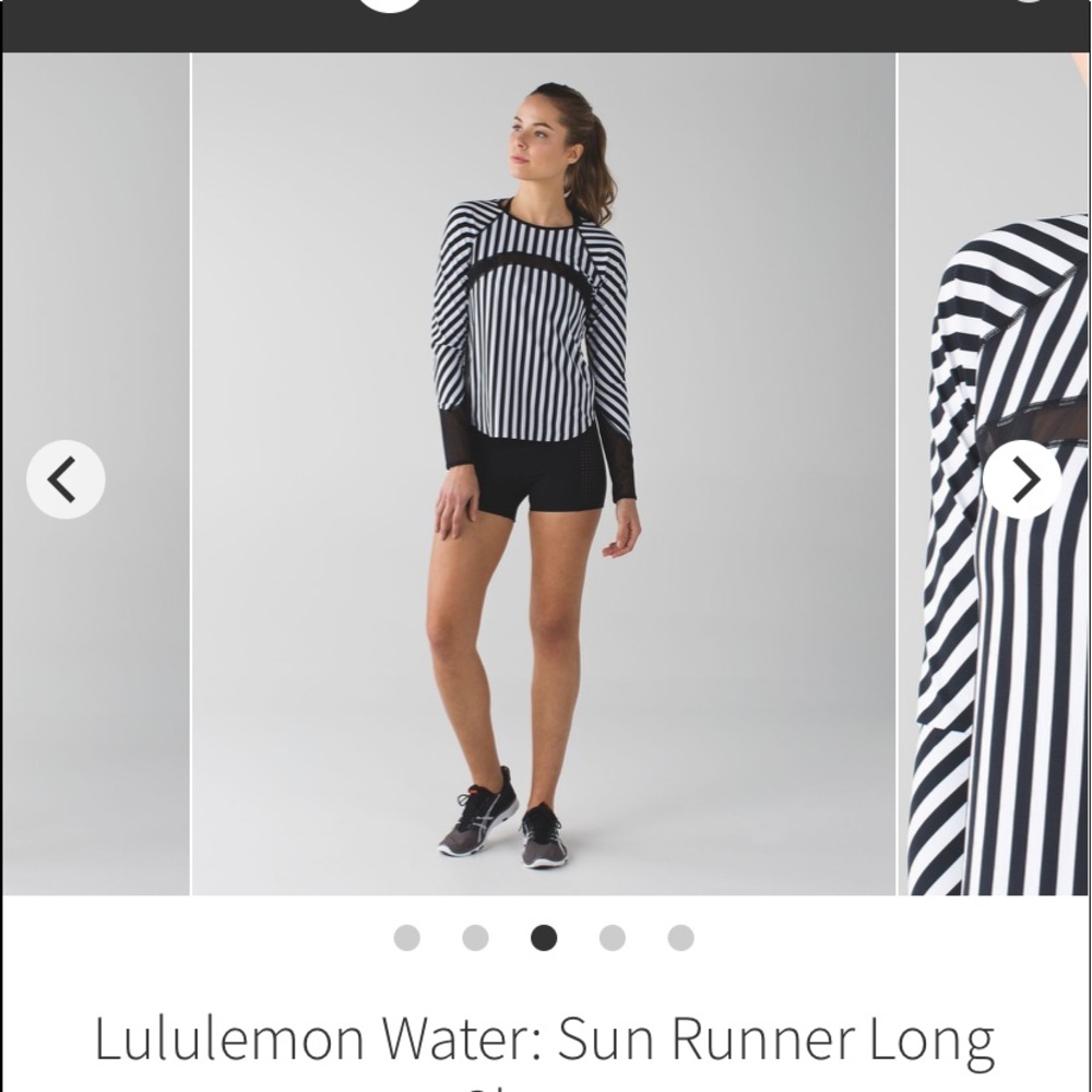 Lululemon water sun runner long sleeve